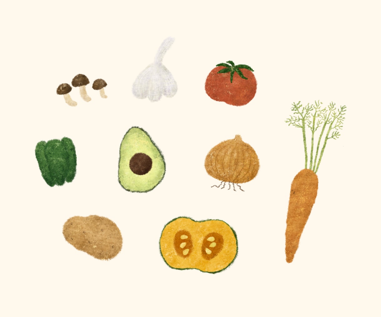 美味しそうな食べ物イラスト描きます ほんわか温かい雰囲気に仕上げます イメージ3