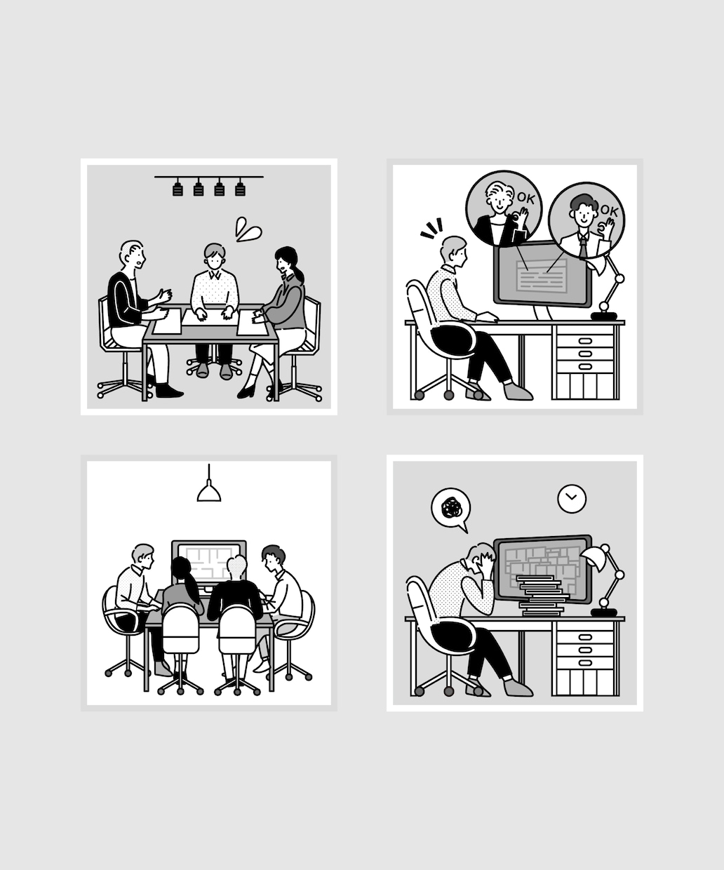 シンプルでつたわる手描きイラスト描きます ビジネス資料・チラシ・SNS用に最適 イメージ1