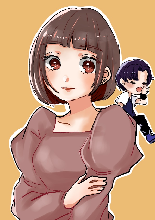 アイコン用などのイラスト描きます 主に女の子のイラストを可愛い感じの絵柄で制作致します！ イメージ3