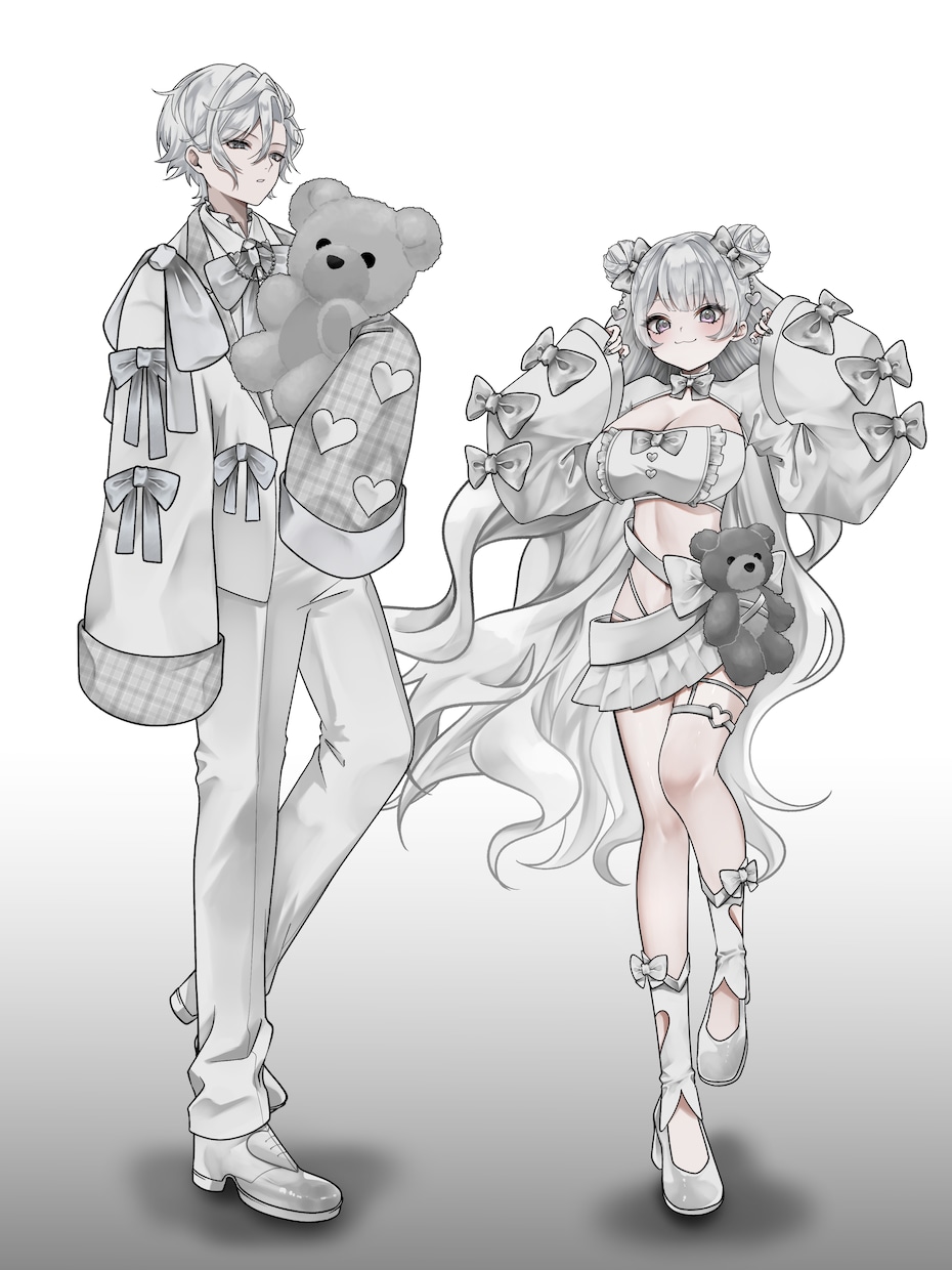 商業利用込み❗️全身イラスト(立ち絵)制作します IRIAM立ち絵◯TRPG◯商業利用◯キャラクターデザイン◯ イメージ5