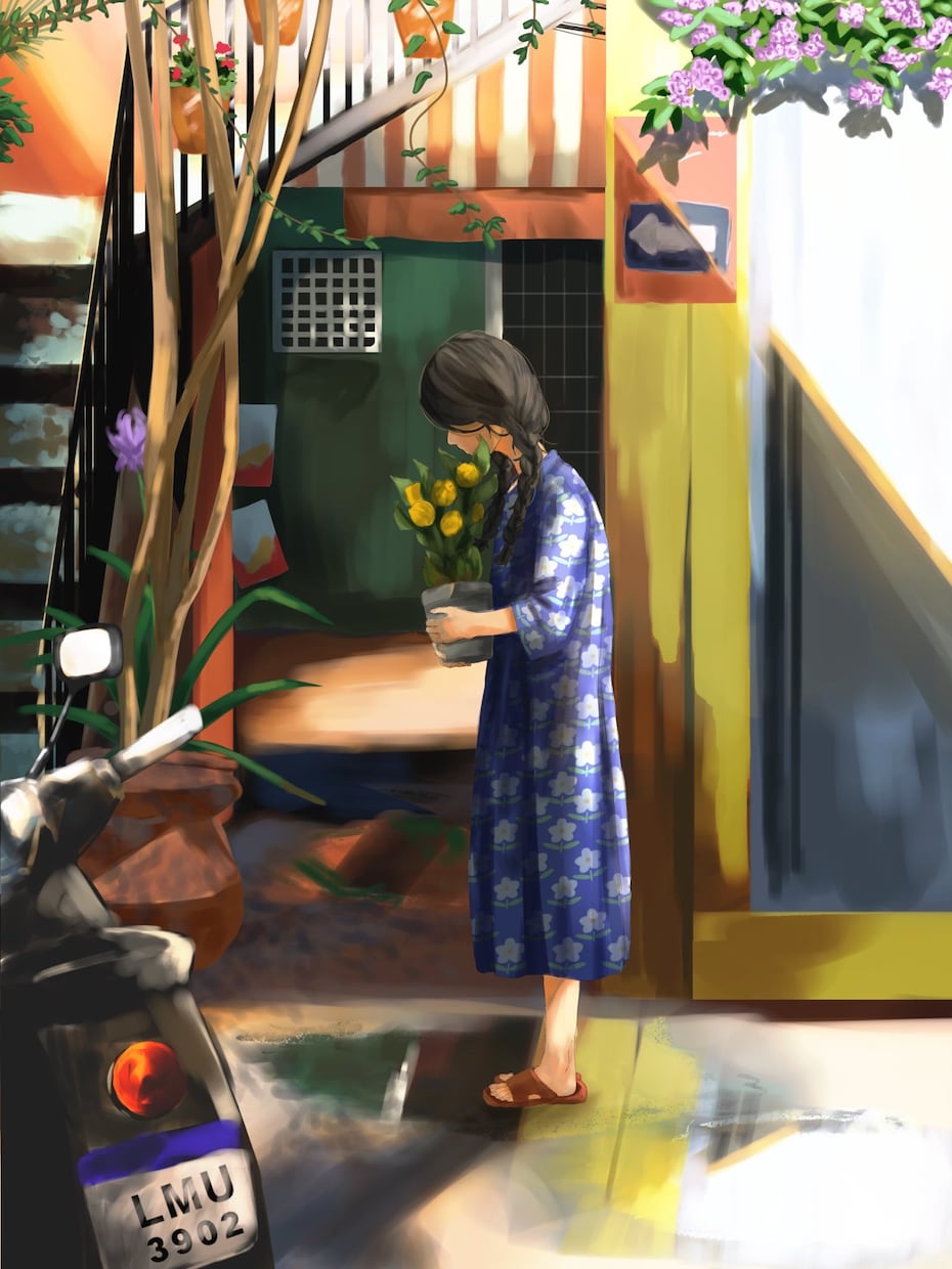 小説、雑誌の表紙や挿絵を描きます 世界観を大切にした背景込みのイラストを細かく描きます。 イメージ4