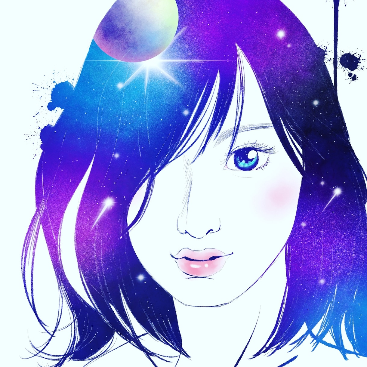 宇宙似顔絵描きます (^-^)特別なプレゼントを贈りたいあなたへ イメージ3