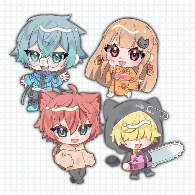 商用利用OK！可愛いミニキャライラスト作成します 商用利用OK！追加料金無し！可愛いSDイラストをお届け！ イメージ2