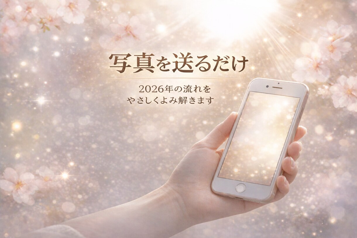 2026年新年限定 ＊手相鑑定します 写真を送るだけ｜2026年の流れを知る イメージ2