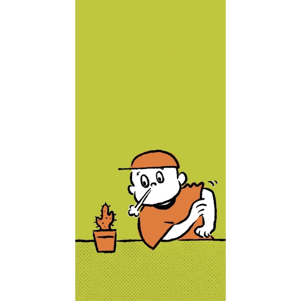 イラスト制作します 待ち受けに使えるスマホサイズのイラストを作成します。 イメージ2