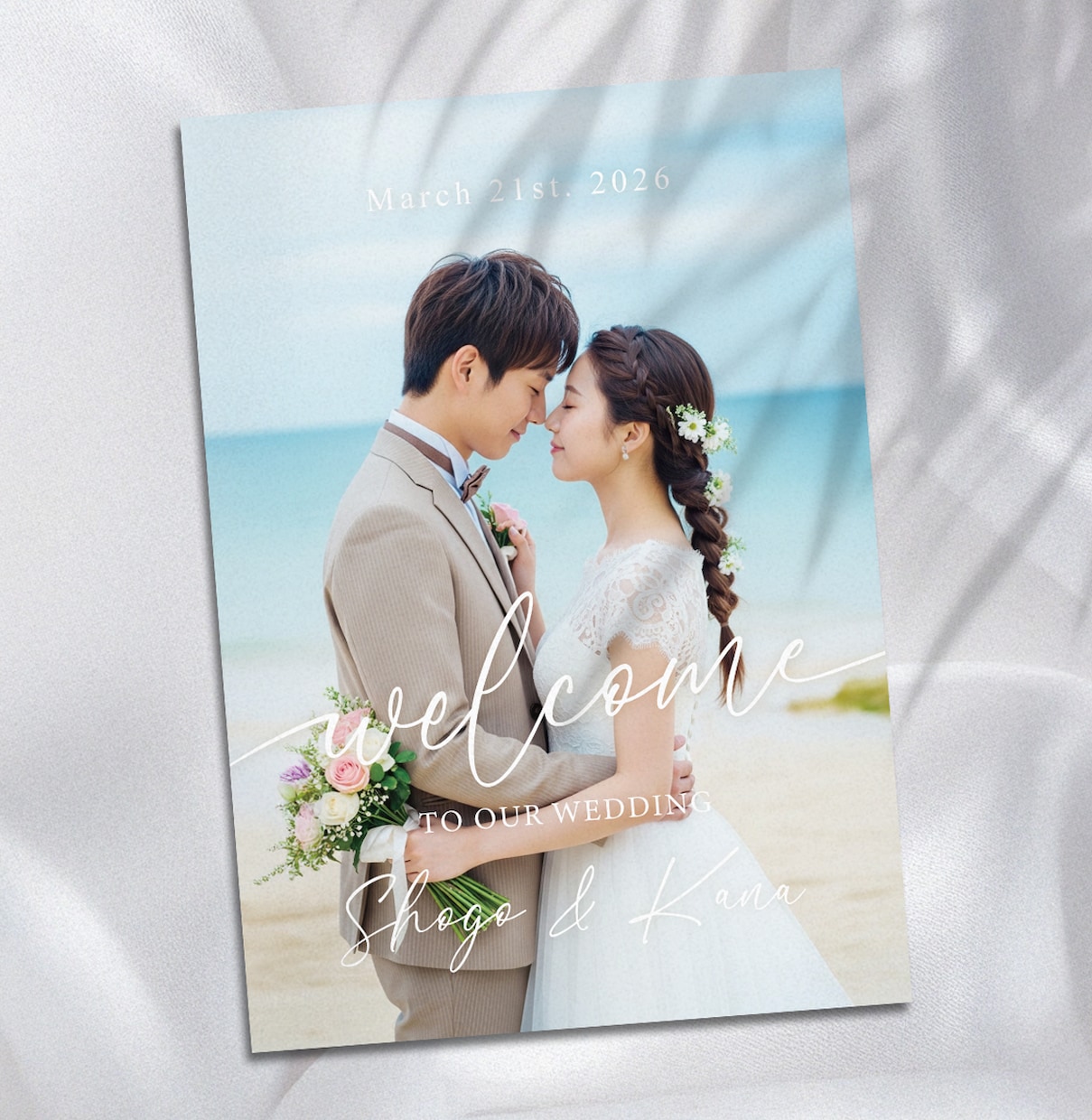 結婚式のウエルカムボードに♡ 結婚式のウエルカムボード制作致します！