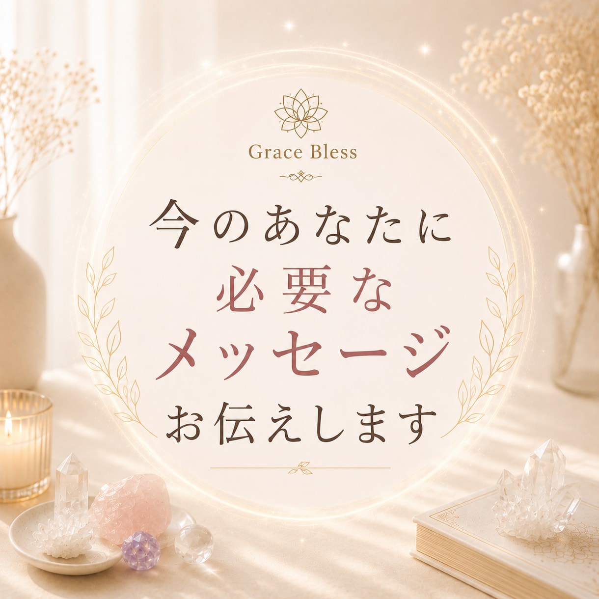 今のあなたに必要なメッセージお伝えします 【お名前と生年月日から今のあなたのテーマをお伝えします】 イメージ1