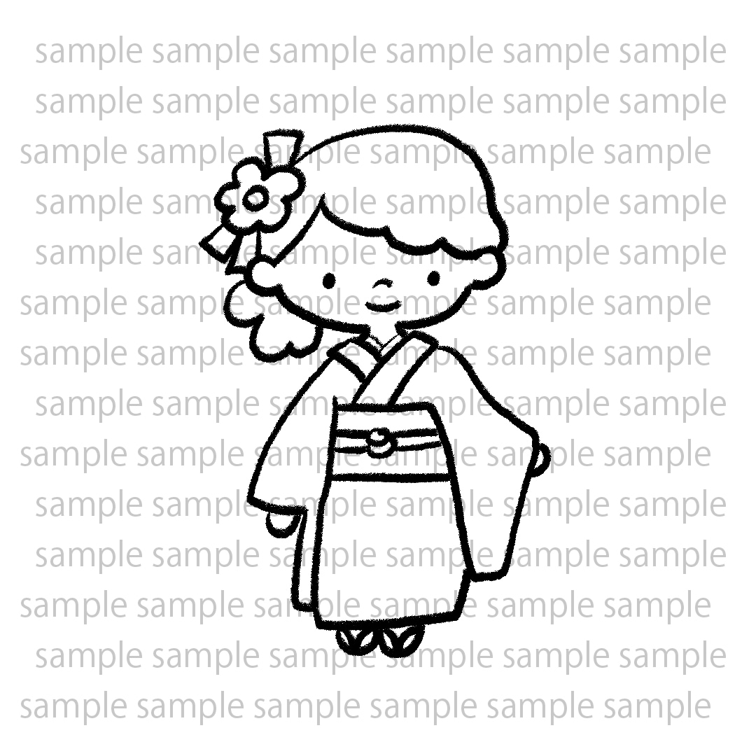ゆる可愛い！モノクロイラスト描きます 修正何度でもOK！納得いくまで丁寧に イメージ3