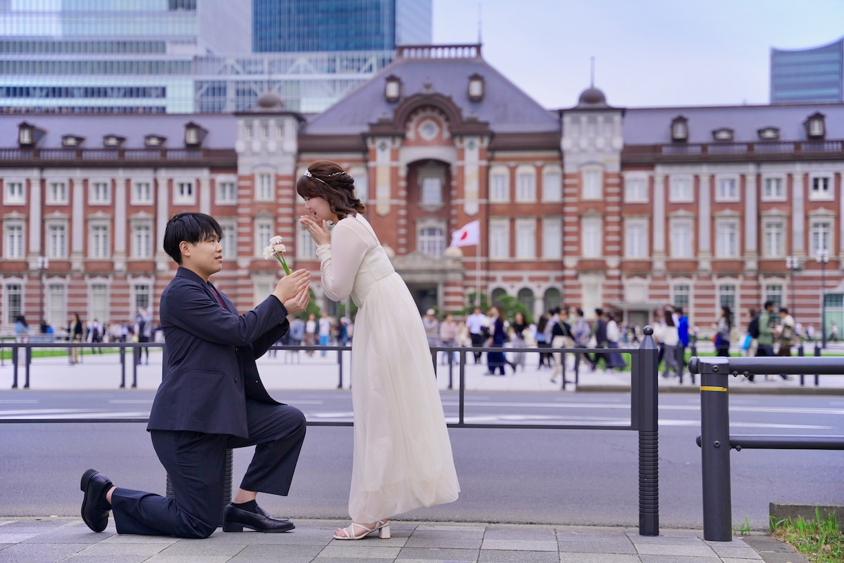 結婚式前撮り写真と動画撮ります 動画と写真まとめて撮影しちゃいましょう イメージ1