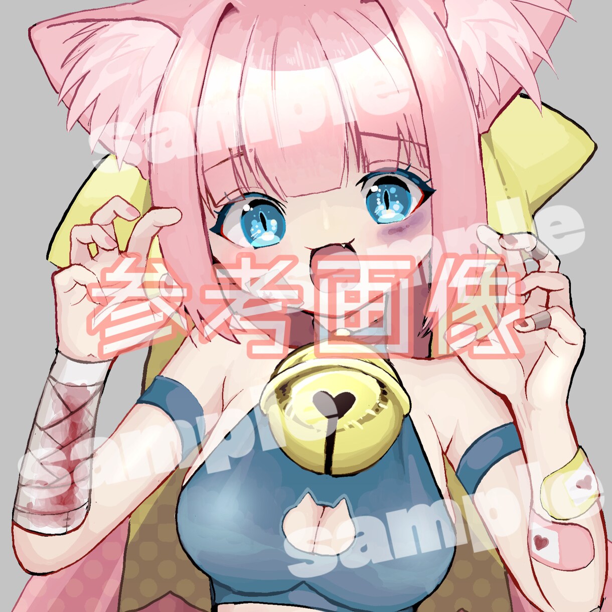 顔又は全身のデフォルメイラスト描きます ポーズ指定も大歓迎です！なんでもご相談ください！ イメージ4