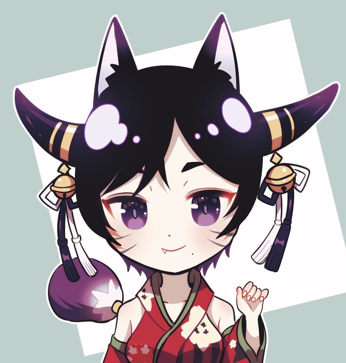 プロが制作！かわいいミニキャラお描きします 可愛らしいタッチのアイコンをリーズナブルな価格で提供！ イメージ3