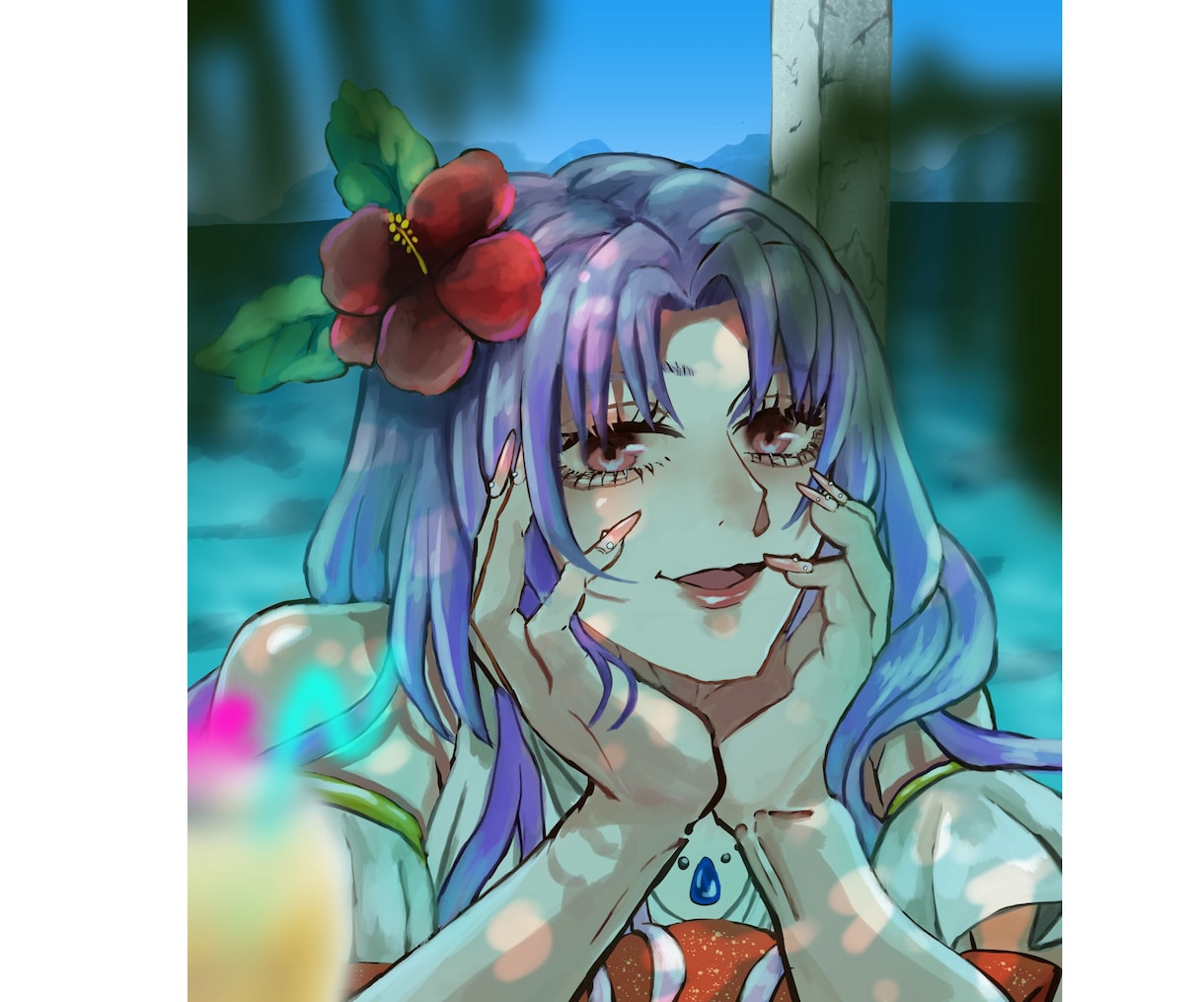 背景・風景OK イラスト作成します 商用利用可　カッコイイ系美人系可愛い系お好きなタイプを！ イメージ2