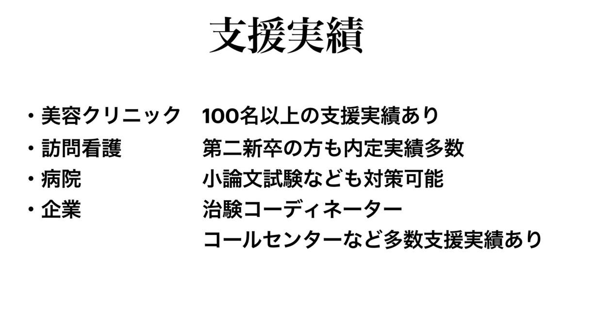 看護師さん必見☆就職・転職の面接対策します 志望動機の添削・想定質問から個々に合わせてご相談承ります！ イメージ4