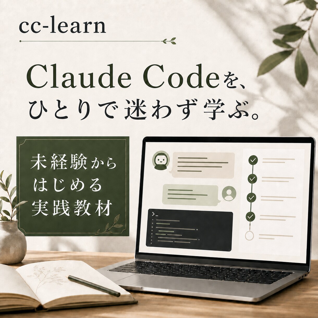 Claude Codeを0から学べる教材を届けます 10月31日まで3,000円・導入質問対応付き イメージ1
