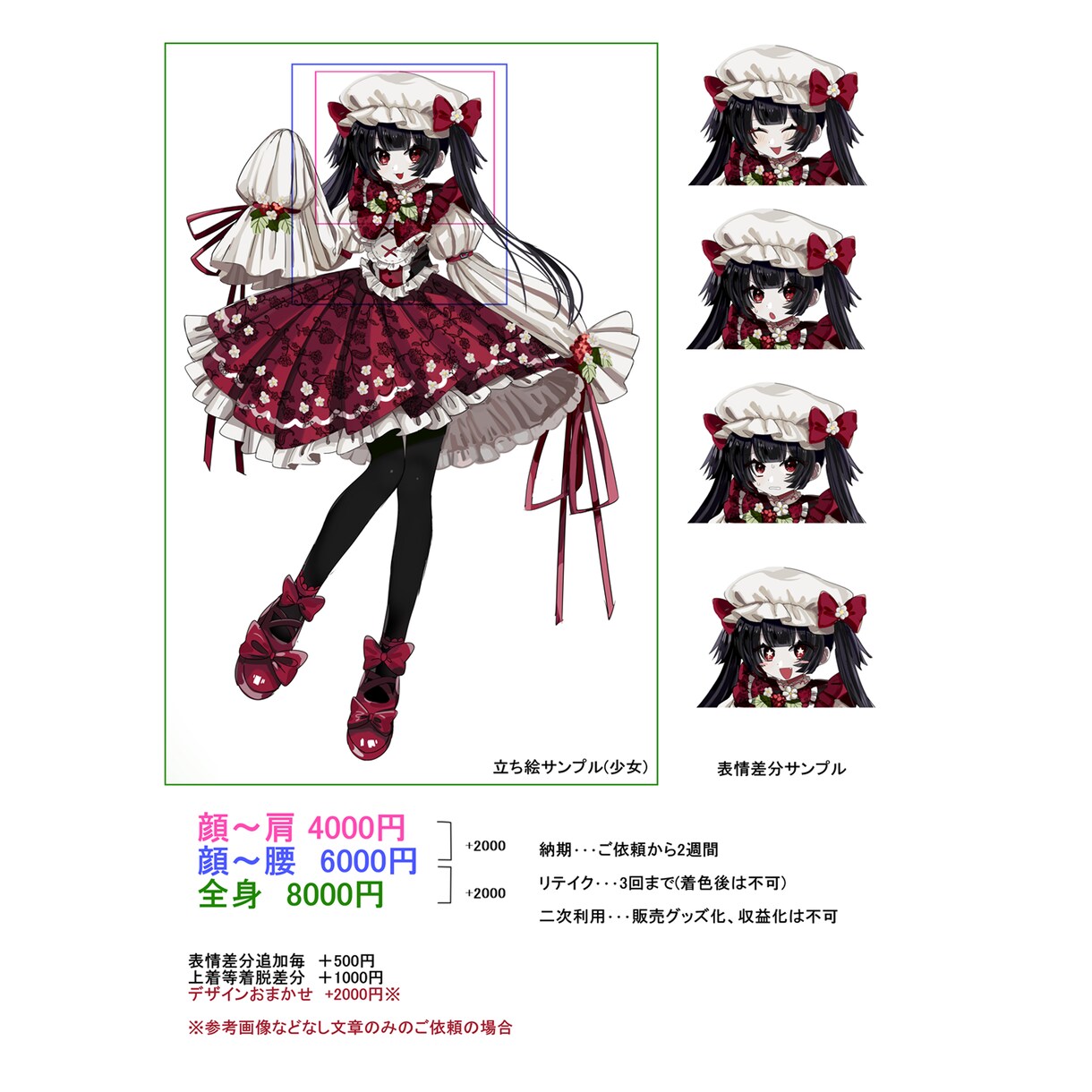 TRPG、ゲーム、立ち絵作製いたします かわいい女の子からかっこいい男性まで幅広く描きます！ イメージ5