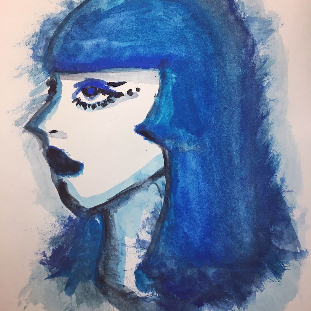 オリジナルイラスト画を描きます 沢山の色を合わせることで独自の色を生み出して絵を描いています イメージ1