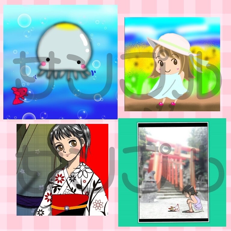 アイコン・イラスト 描きます いくつかの画風が有りますので、お気に召して頂けると思います。 イメージ1