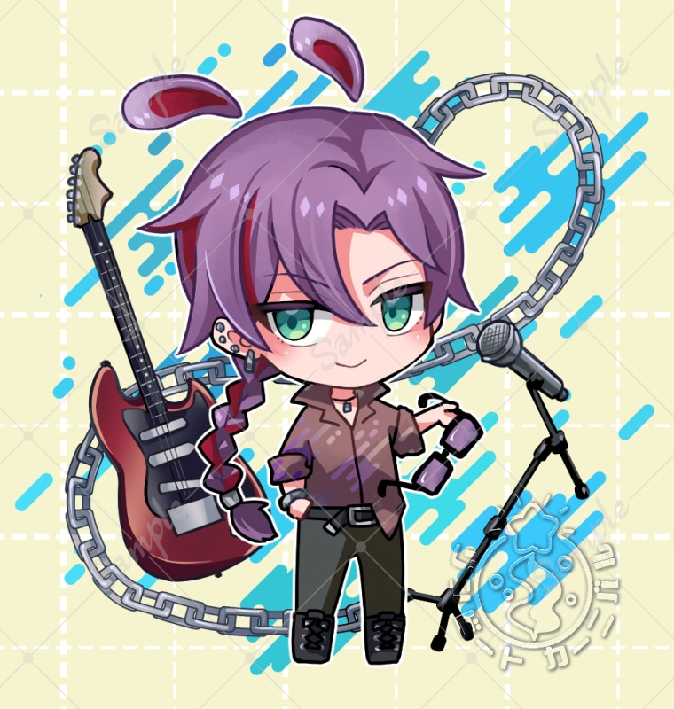 ミニキャラ（小物つき）描きます SNS、グッズなどに！印刷可能です！ イメージ3