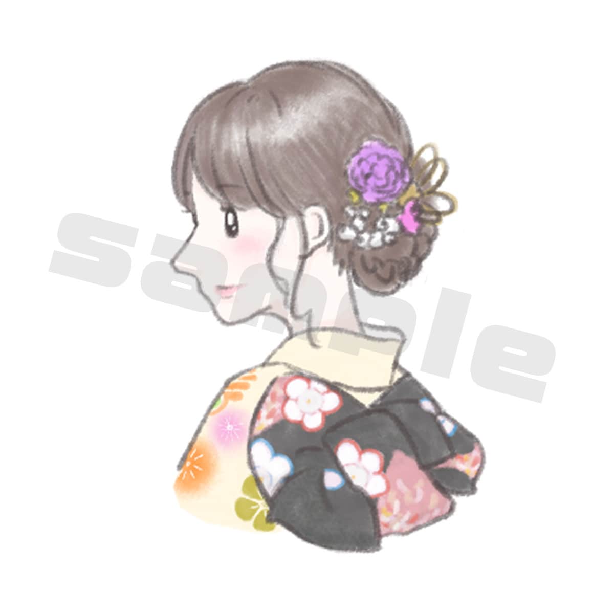 デフォルメの似顔絵描きます SNSアイコンなどに使用できるゆるくて可愛い似顔絵描きます イメージ6