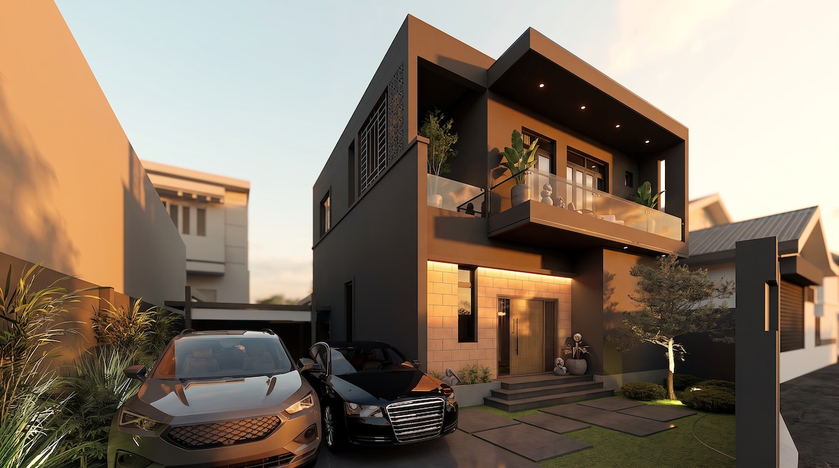 4K高画質｜広告にも使える建築CGパース作成します 長辺4000px・A3印刷対応｜商用利用OK｜最短翌日 イメージ1