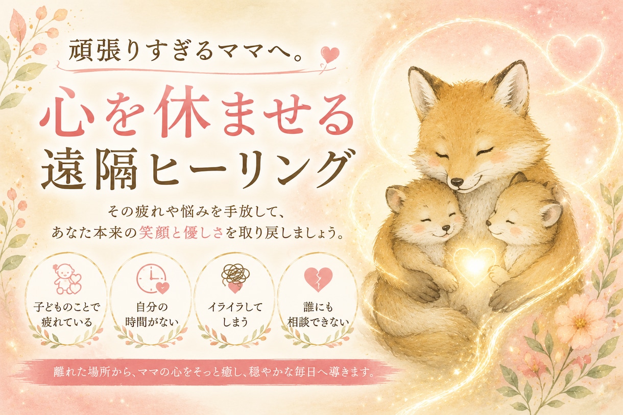 毎日頑張るあなたへ。遠隔ヒーリングで心を軽くします 穏やかな気持ちで前へ進むためのエネルギーワークです イメージ5