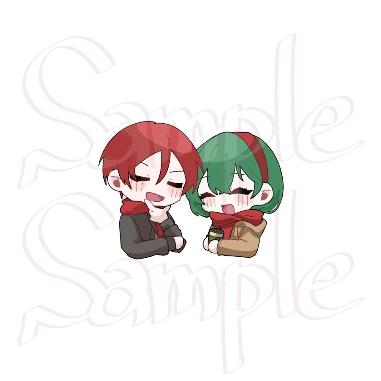 SD デフォルメイラスト描きます あなたのキャラクターを可愛く描きます！ イメージ6