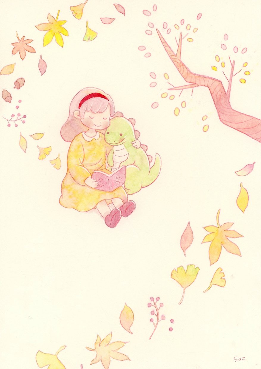 絵本のような世界観を描きます 透明水彩で描くあなただけの一枚絵【アナログ原画対応】 イメージ4