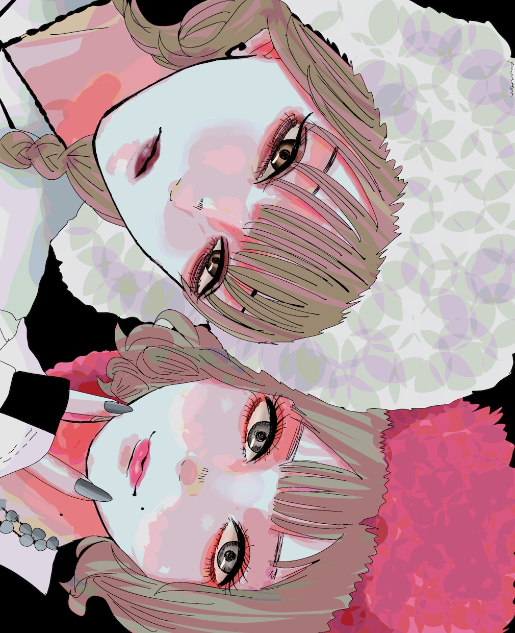 ガールズイラストレーターが似顔絵描きます アイコンやプレゼントに！写真をで似顔絵作成します！ イメージ3