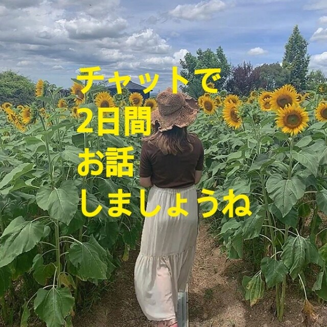 チャットで2日間なんでもお話します 言えない事を受け止めます楽しい事や何でもチャットで話しましょ イメージ1