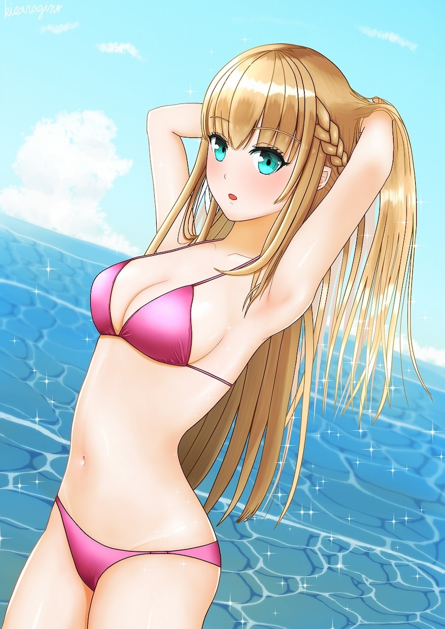 萌え系、格好良い・可愛いイラスト制作いたします ブラシ塗りで女性キャラクターイラストを制作します イメージ2