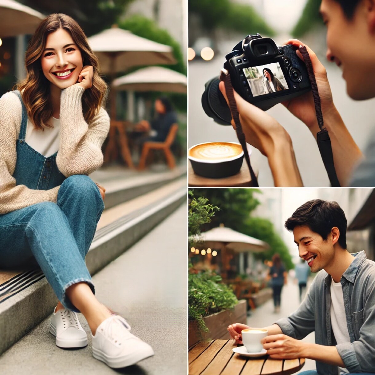 婚活向けカジュアルフォト・PR写真を撮影します あなたの日常の１シーンを魅力引立てる高画質で撮影します。 イメージ1