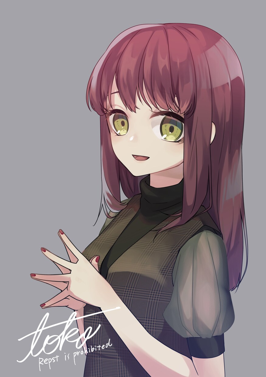 一枚絵を描きます かわいい女の子と少年を描くのが得意です イメージ1