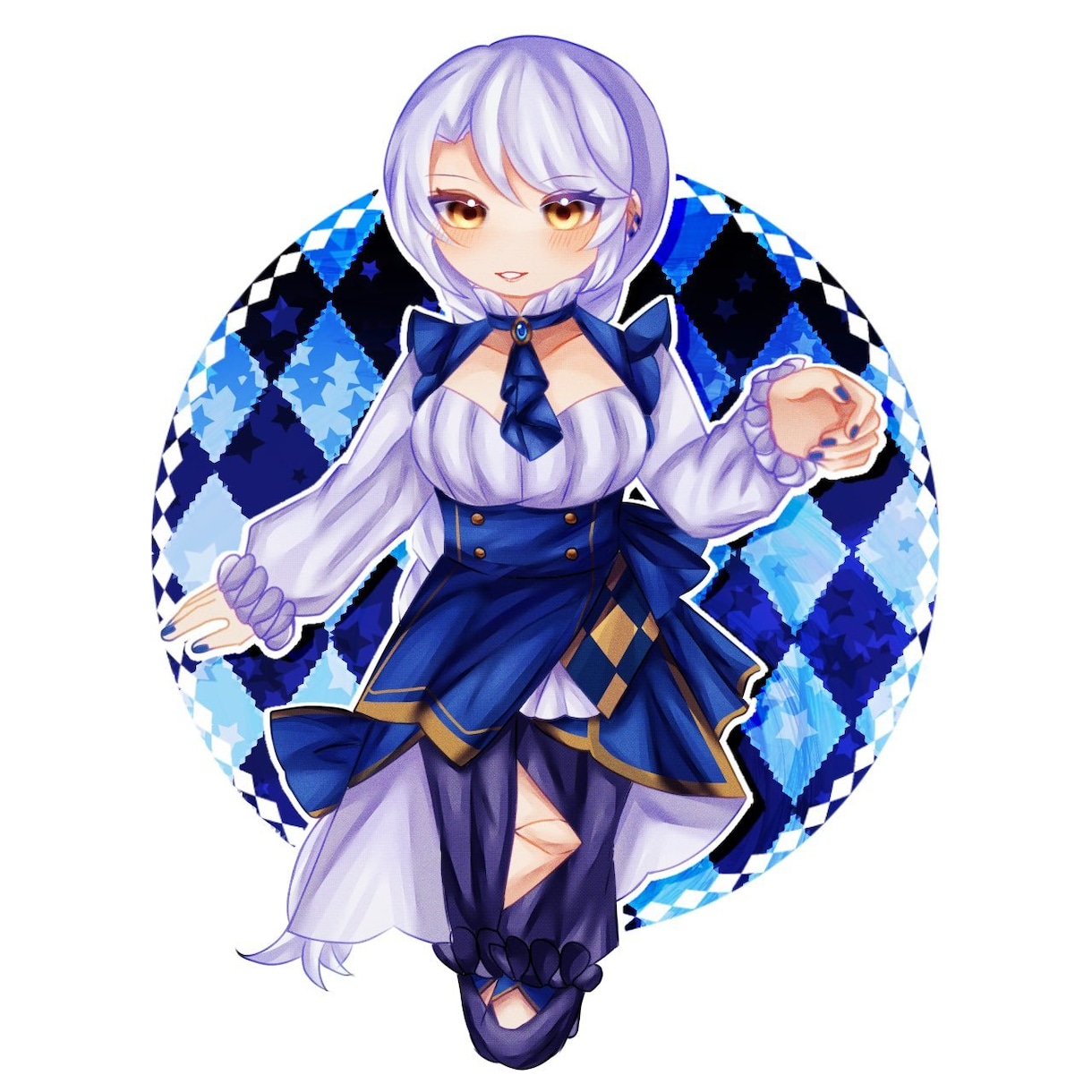 最短納品3日/デフォルメイラストお描き致します 女の子のデフォルメイラスト制作いたします。 イメージ5