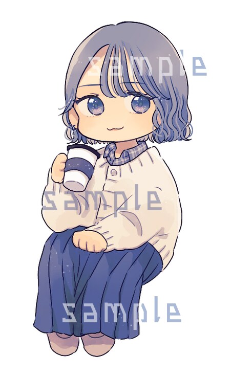 Vtuber･TRPG用立ち絵を描きます 立ち絵にお困りの方に！使いやすいイラストを提供いたします イメージ4