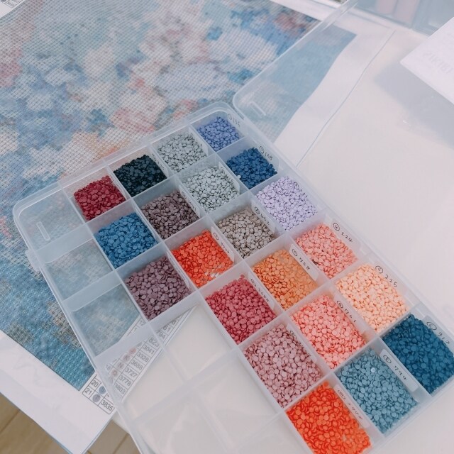 ダイヤモンドアートの制作代行をいたします 完成できていないダイヤモンドアート、ぜひお作りします！ イメージ1