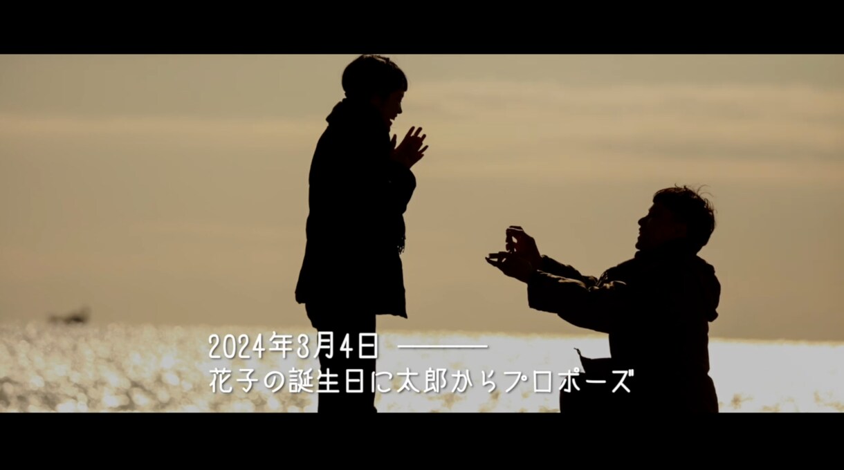 映画風の感動的なプロフィールムービー作ります 修正無制限・BGMも変更可能◎ フィルム調で感動を届ける演出 イメージ7