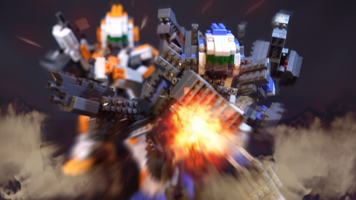 シンノスケが画像をエフェクトたっぷりにデコります ガンプラ・レゴ・プチブロックなど趣味の一枚を画像加工！ イメージ8