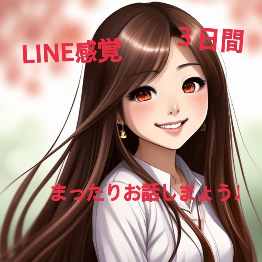 お試し✴︎3日間500円✴︎チャットで癒します 愚痴/恋愛/婚活/彼女/友達/仕事/お金/転職/趣味/推し活 イメージ1