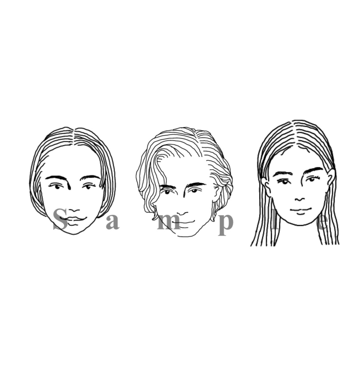 写真からおしゃれなアイコン・似顔絵描きます あなただけのおしゃれなアイコン作成します♪プレゼントにも！ イメージ4