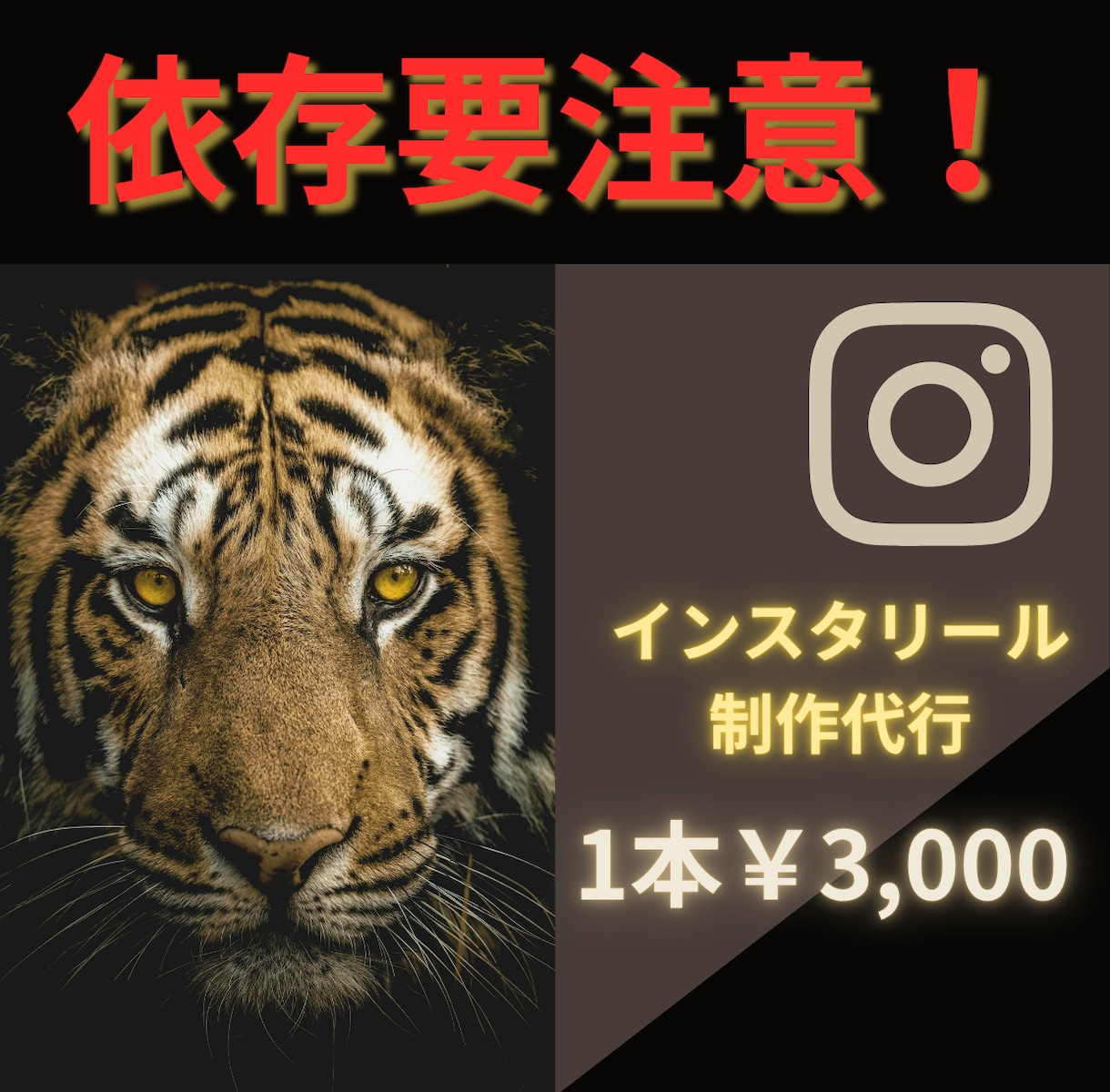 インスタのリール制編集代行承ります スピード納品の際はご相談ください イメージ1