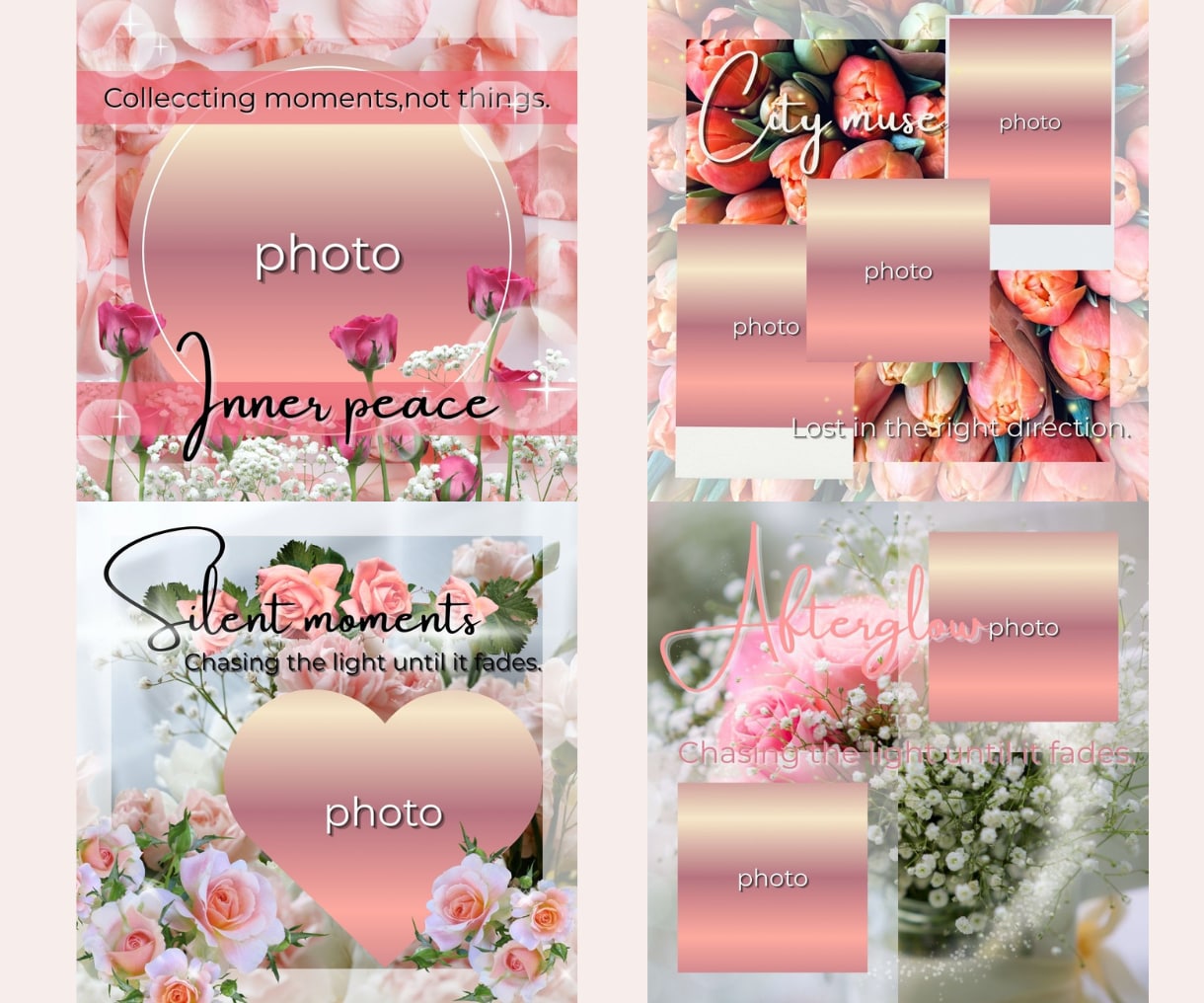 インスタテンプレート【完成形】販売します ご自身の写真を入れるだけ、最短5分で華やかアカウントに イメージ7