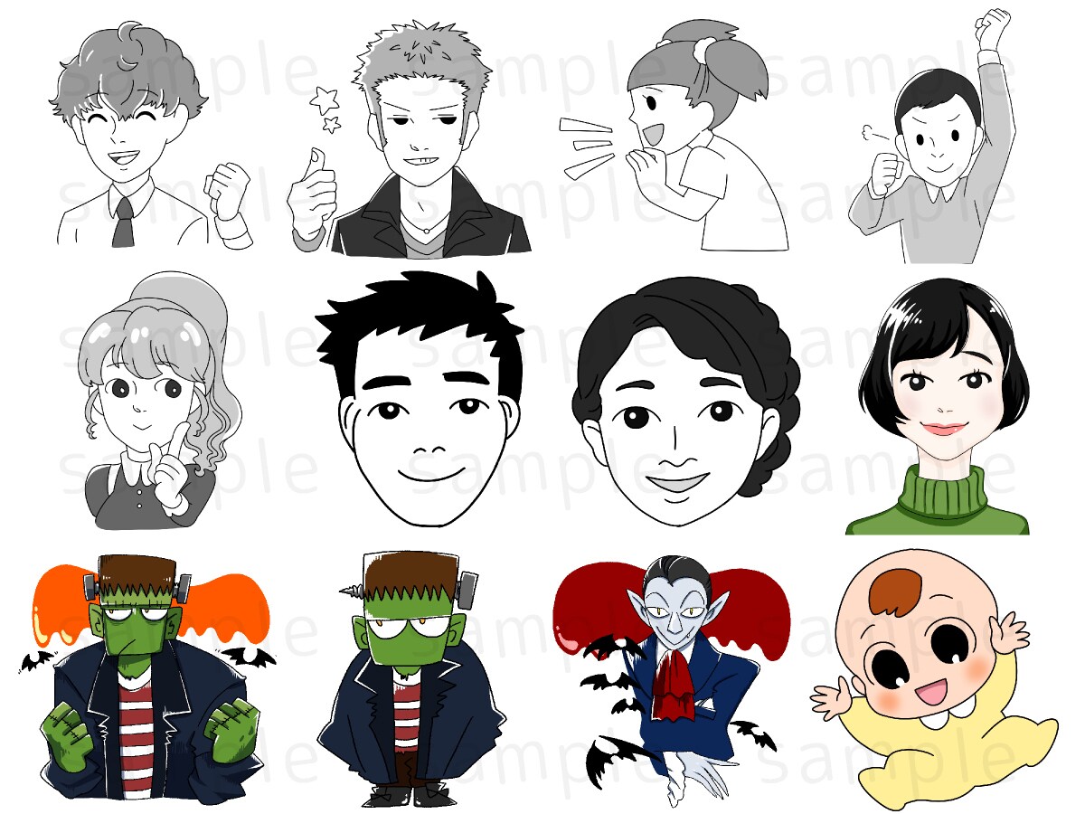 商用利用OK！いろんなイラストお描きします バナーやチラシ、Web、資料など！使用目的に合わせたイラスト イメージ4