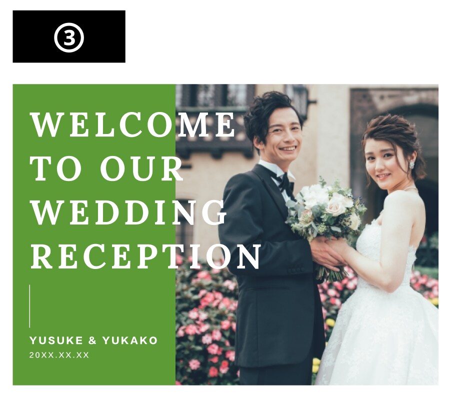 シンプルなウェルカムボードを1週間で作ります 急ぎで結婚式のウェルカムボードが必要な方へ イメージ4