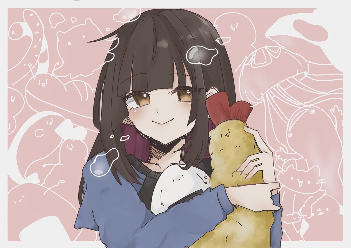 夢絵やSNSアイコンを描かせていただきます 可愛く！あなただけのイラストを描きます！ イメージ1