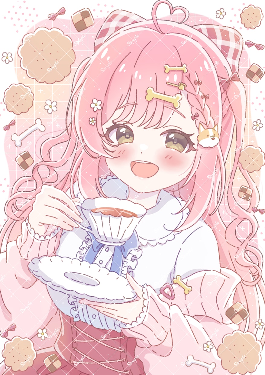 ふんわり透明感のある可愛いイラストを制作します ☆サムネ、おはV、ボカロMV、歌ってみた☆商用利用込み◎ イメージ7