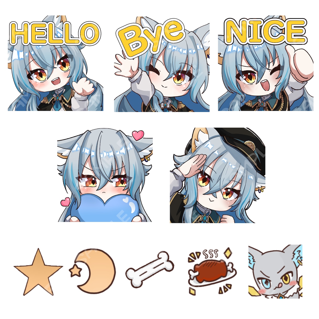 商用利用可能‼️可愛いSDキャラ描きます かわいい女の子のイラスト描きます‼️ イメージ5
