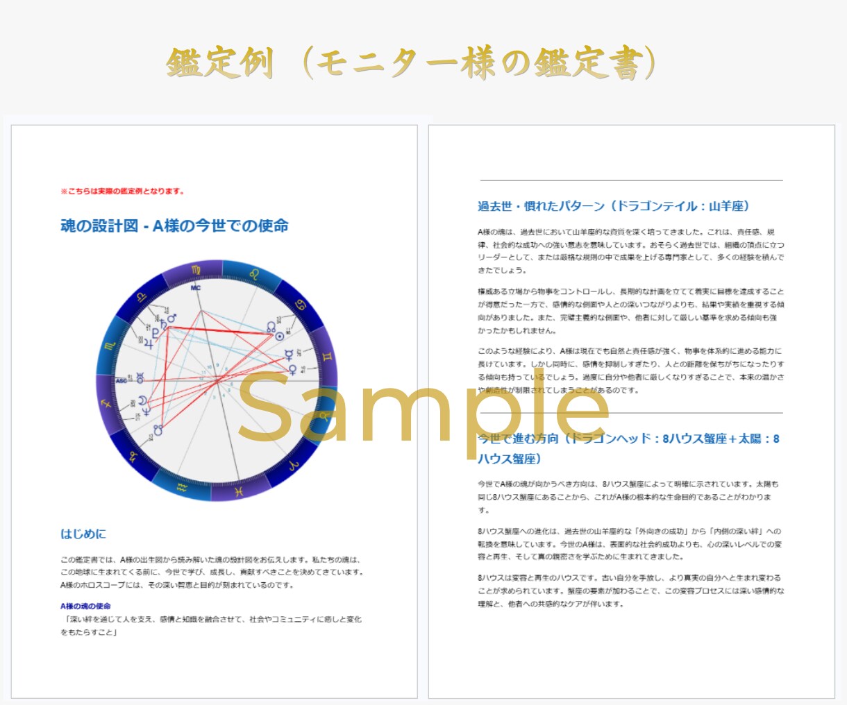 今世でのあなたの使命と天職を出生図から読み解きます 5,000文字の鑑定書で分かるあなたの魂が本当にやりたいこと イメージ4