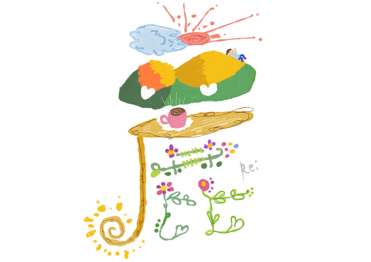 あなた色満開の、おなまえアートを描きます あなたや大切な方の、大切なお名前を使ってアートを描きます♡ イメージ3