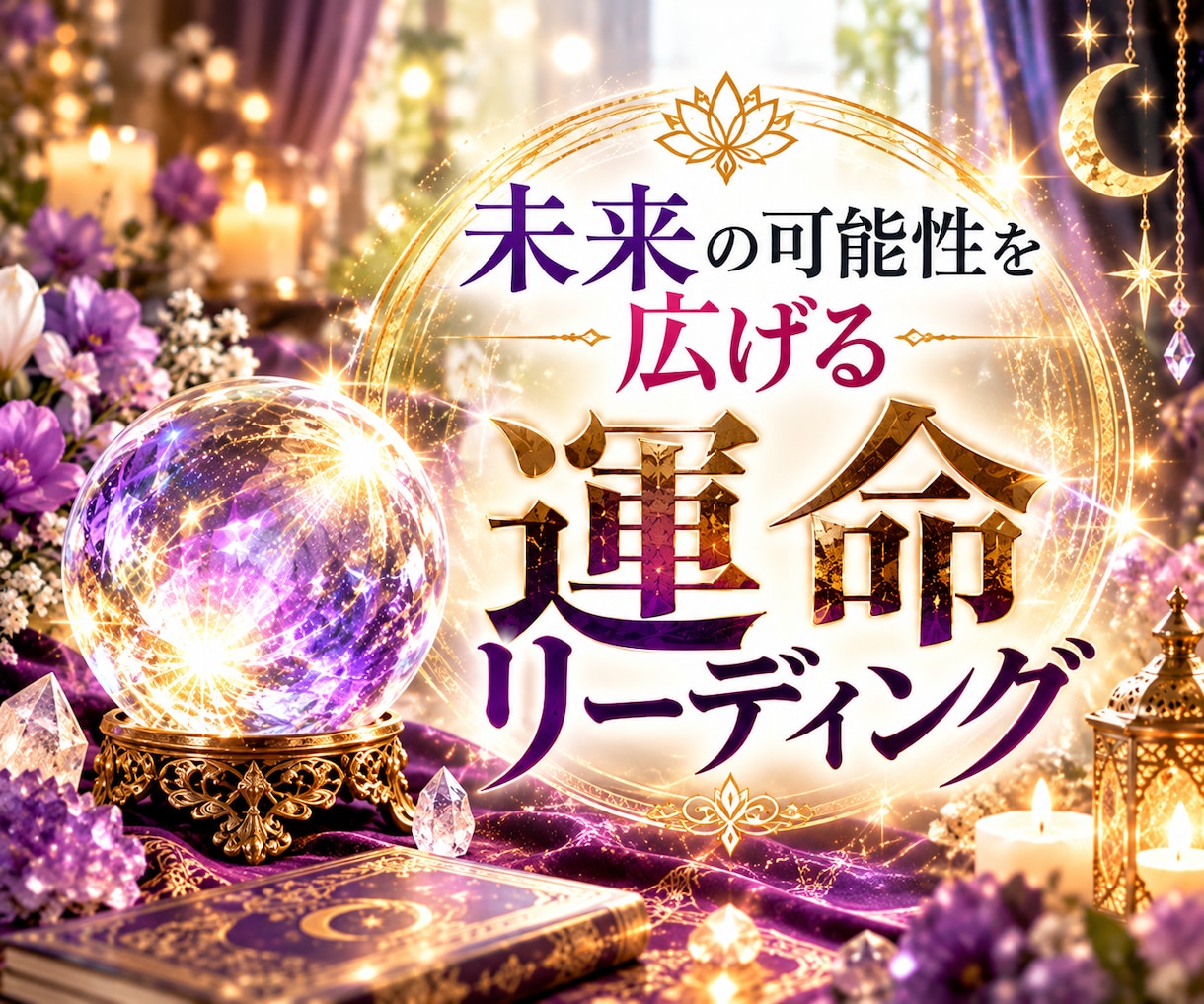 あなたの運命に寄り添う霊視鑑定をします 高次元から受け取る運命のチャネリング イメージ1