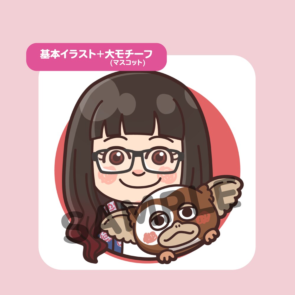 SNSアイコン/デフォルメ似顔絵描きます SNSにぴったり★かわいいアイコンイラストです！ イメージ4